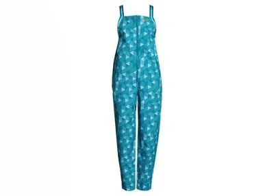 Pre-owned Nike Women's Serena Williams Design Tennis Jumpsuit In Teal