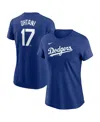 Nike Women's Shohei Ohtani Royal Los Angeles Dodgers 2024 Fuse Name Number T-shirt In Royal