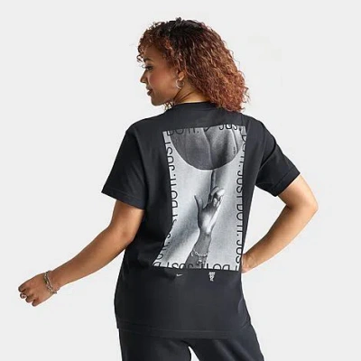 Nike Women's Short-sleeve Basketball T-shirt In Black
