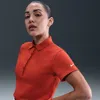 Nike Women's Short-sleeve Golf Polo In Brown