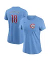 Nike Women's Shota Imanaga Baby Blue Chicago Cubs Fuse Name Number T-shirt In Light Blue