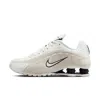 Nike Shox R4 Leather-suede Sneakers In Multi