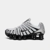 Nike Shox Tl Sneakers In Metallic Silver/black/white/wolf Grey