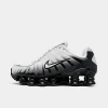 Nike Shox Tl Sneakers In Off Noir/phantom/metallic Silver