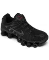 Nike Women's Shox Tl Casual Sneakers From Finish Line In Black
