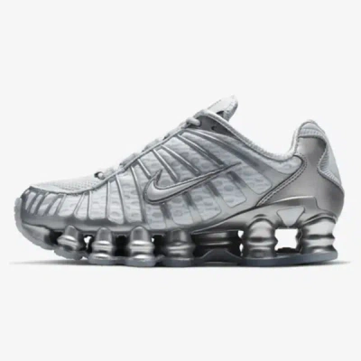 Pre-owned Nike Women's Shox Tl 'metallic Silver' (ar3566-003) Expeditedship