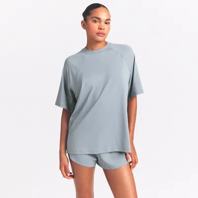 Nike Women's Skims Airy Oversized T-shirt In Gray