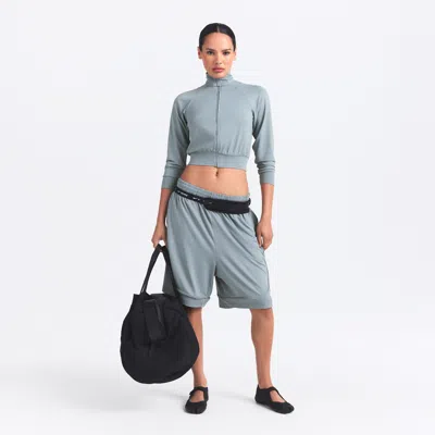 Nike Women's Skims Airy Relaxed Shorts In Blue
