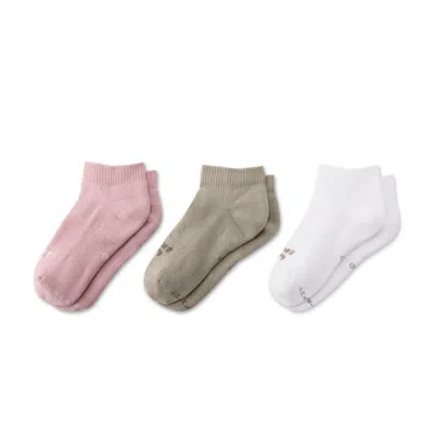 Nike Women's Skims Dri-fit Ankle Socks (3 Pairs) In Brown