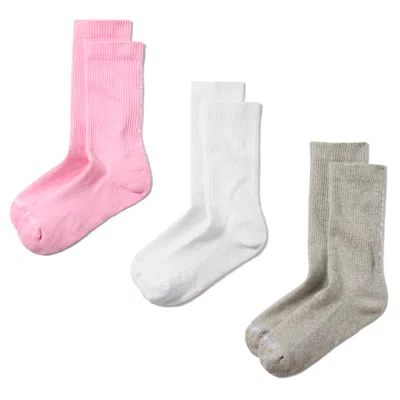 Nike Women's Skims Dri-fit Crew Socks (3 Pairs) In Multi