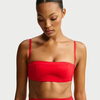Nike Women's Skims Matte Balconette Bra In Red