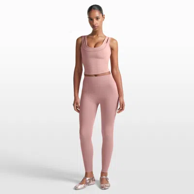 Nike Women's Skims Matte High-waisted 26" Leggings In Brown