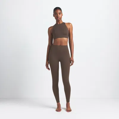 Nike Women's Skims Matte High-waisted 29" Leggings In Brown