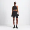 Nike Women's Skims Matte High-waisted 7" Biker Shorts In Black