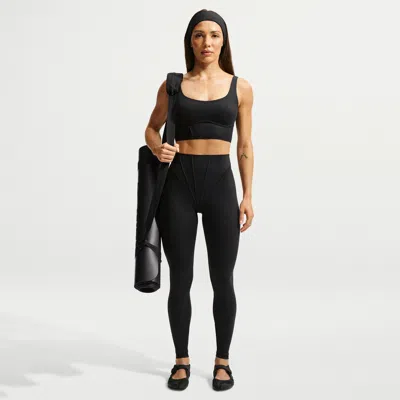 Nike Women's Skims Matte High-waisted Corset 26" Leggings In Black