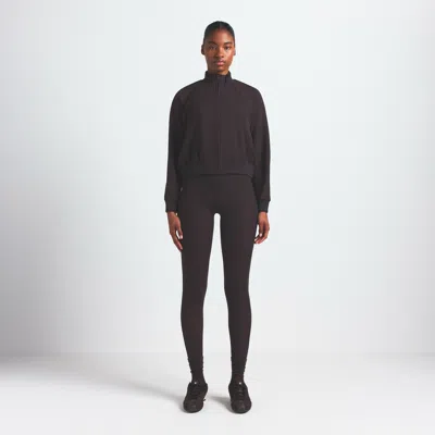 Nike Women's Skims Matte Tricot Track Jacket In Brown