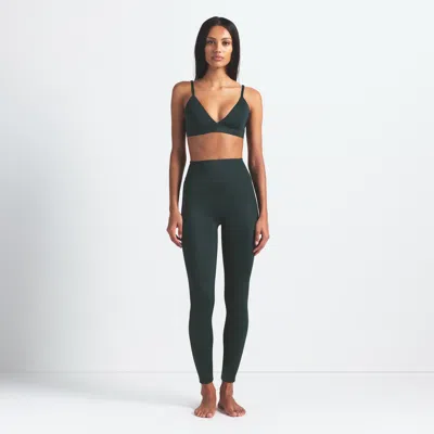 Nike Women's Skims Shine High-waisted Bonded 26" Leggings In Green