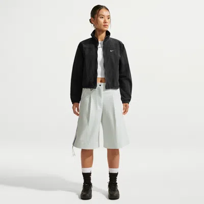 Nike Women's  Sportswear Airreverent Low-rise Shorts In White