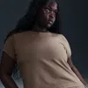 Nike Women's  Sportswear Chill Knit Cropped T-shirt (plus Size) In Brown