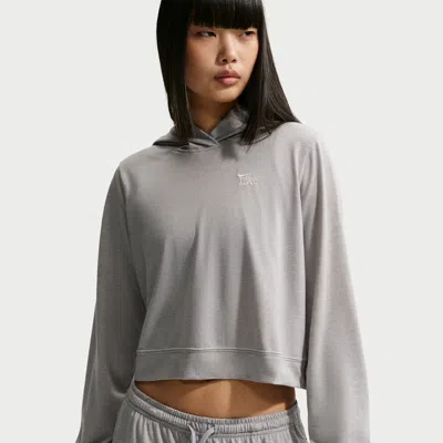 Nike Women's  Sportswear Chill Knit Lightweight Hoodie In Gray