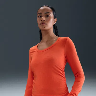 Nike Women's  Sportswear Chill Knit Long-sleeve Top