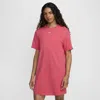 Nike Women's  Sportswear Chill Knit Oversized T-shirt Dress In Pink