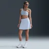 Nike Women's  Sportswear Chill Knit Ribbed Mini Skirt In Blue