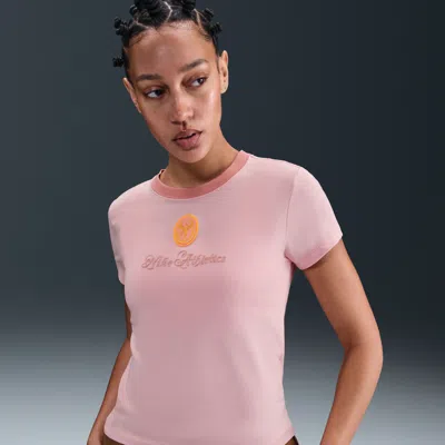 Nike Women's  Sportswear Chill Knit Slim Cropped T-shirt