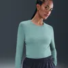 Nike Women's  Sportswear Chill Knit Slim Long-sleeve Cropped Top