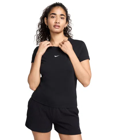 NIKE WOMEN'S SPORTSWEAR CHILL KNIT T-SHIRT