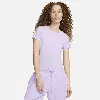 Nike Women's  Sportswear Chill Knit T-shirt In Purple