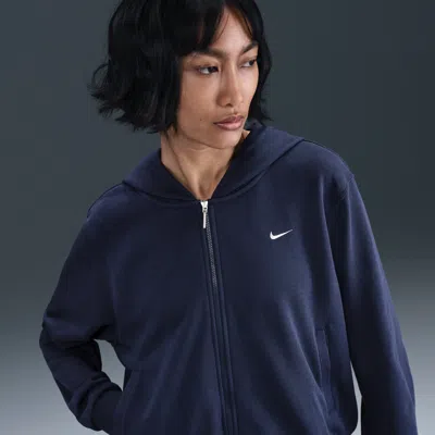 Nike Women's  Sportswear Chill Terry Loose Full-zip French Terry Hoodie