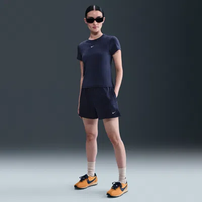 Nike Women's  Sportswear Chill Terry Mid-rise 4" French Terry Shorts