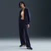 Nike Women's  Sportswear Chill Terry Mid-rise French Terry Open-hem Sweatpants In Blue