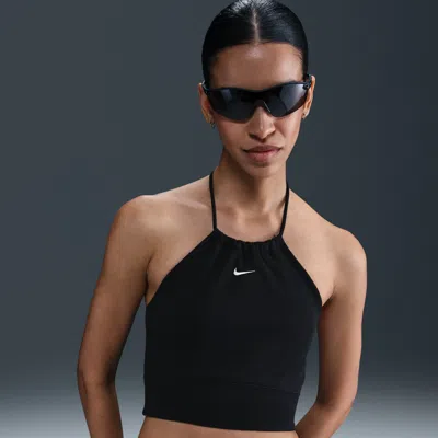 Nike Womens  Nsw Essential Rib Cami Tank In Black