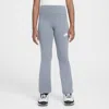 Nike Kids' Women's  Sportswear Classic Girls' High-waisted Flared Leggings In Grey