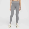 Nike Kids' Women's  Sportswear Classic Girls' High-waisted Leggings In Grey