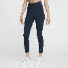 Nike Women's  Sportswear Classic High-waisted 7/8 Leggings In Armory Navy/sail