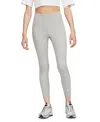 Nike 7/8 Length High-waisted Stretch Leggings In D Gr H,sai