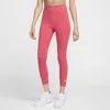 Nike Women's  Sportswear Classic High-waisted 7/8 Leggings In Pink