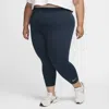 Nike Women's  Sportswear Classic High-waisted 7/8 Leggings (plus Size) In Blue