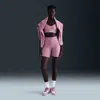 Nike Women's  Sportswear Classic High-waisted 8" Biker Shorts In Pink