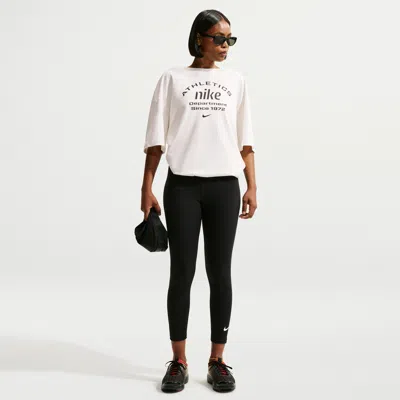 Nike Women's  Sportswear Classic High-waisted 7/8 Leggings In Black