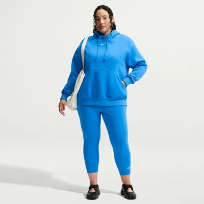 Nike Women's  Sportswear Classic High-waisted 7/8 Leggings (plus Size) In Blue