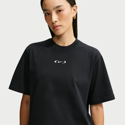 Nike Women's  Sportswear Classic Loose T-shirt In Black