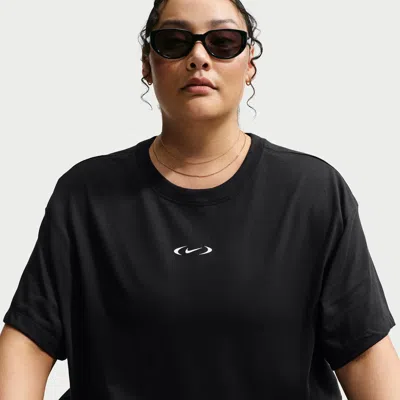 Nike Women's  Sportswear Classic Loose T-shirt (plus Size) In Blue