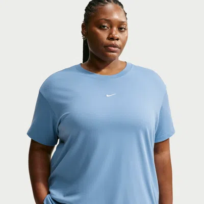 Nike Women's  Sportswear Classic Oversized Short-sleeve T-shirt (plus Size) In Blue