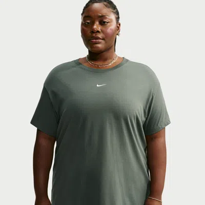 Nike Women's  Sportswear Classic Oversized Short-sleeve T-shirt (plus Size) In Green