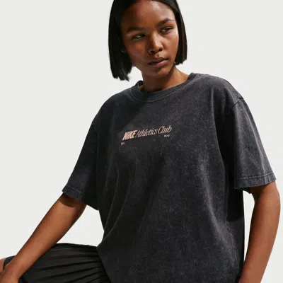 Nike Women's  Sportswear Classic Oversized T-shirt In Blue