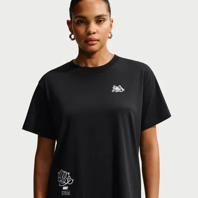Nike Women's  Sportswear Classic Oversized T-shirt In Black